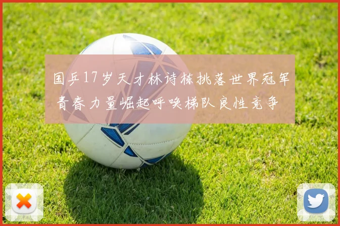 国乒17岁天才林诗栋挑落世界冠军 青春力量崛起呼唤梯队良性竞争